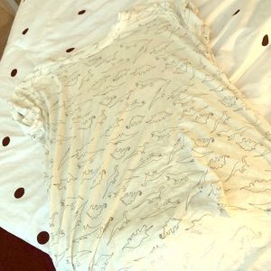 Dinosaur print t shirt